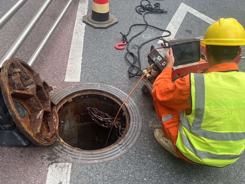 马台街市政管道内窥检测